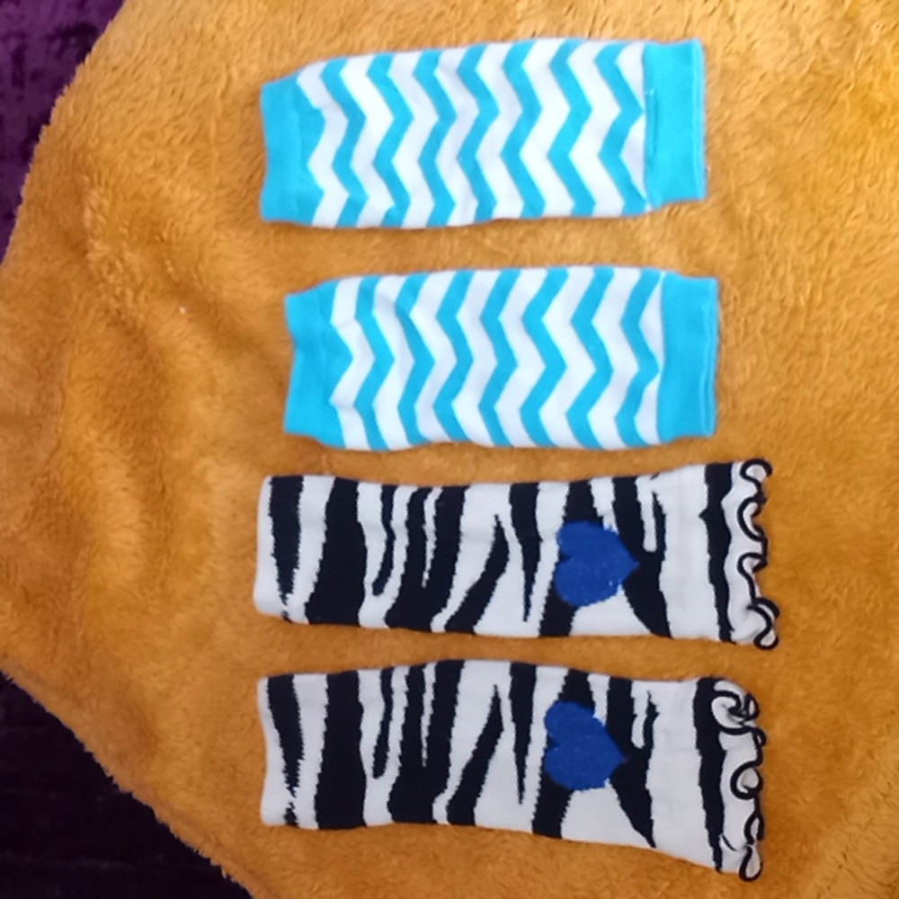 Little Wishes Leg Warmers Set of Two Sz. 6-12 Months